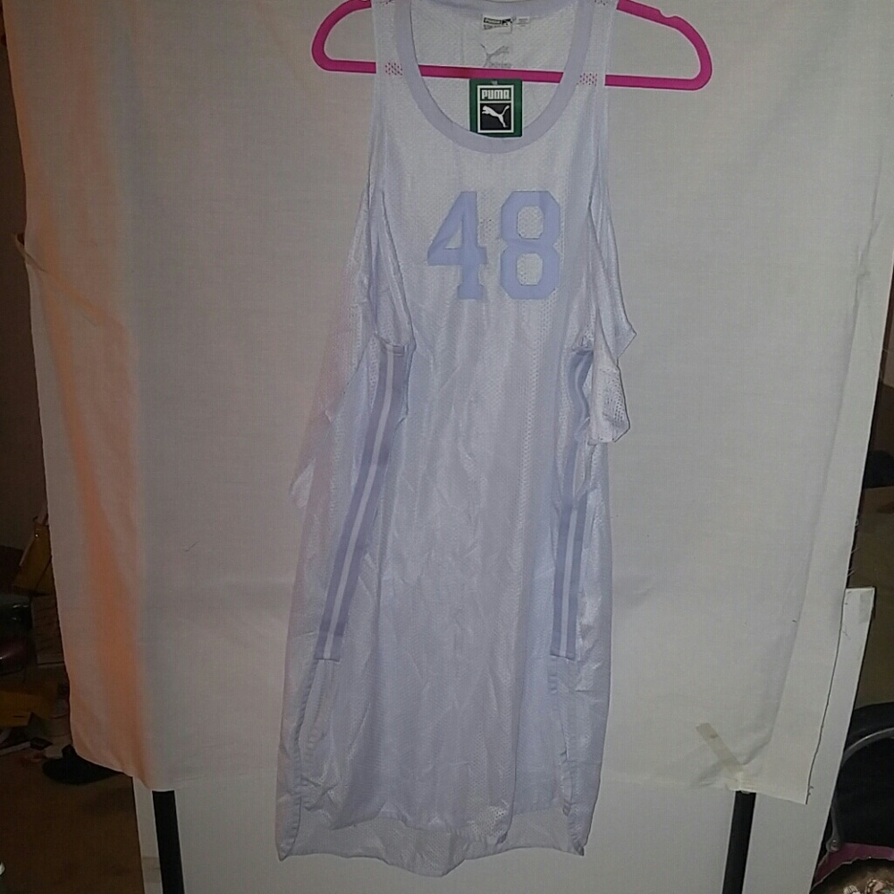 New Puma Xtreme Mesh Frill Dress XL Halogen Blue
